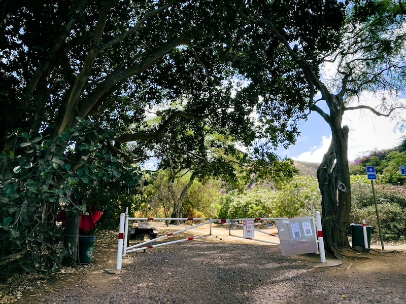 Entrance of KOKO crater garden