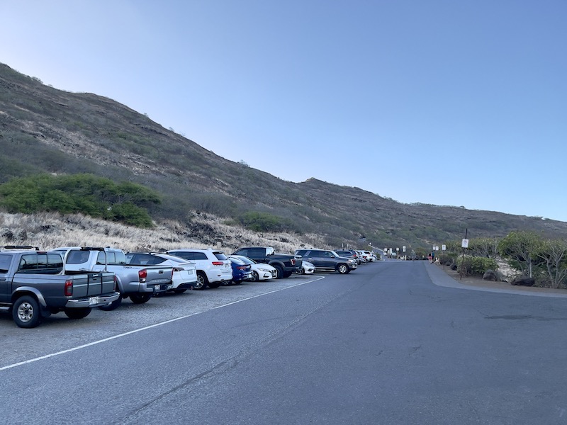 Makapuu trail parking