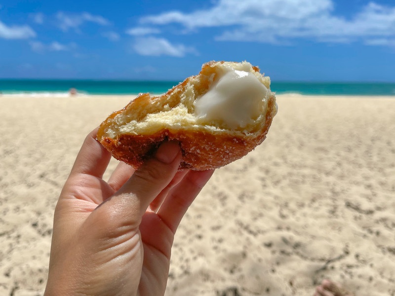 malasada of the Lenards bakery