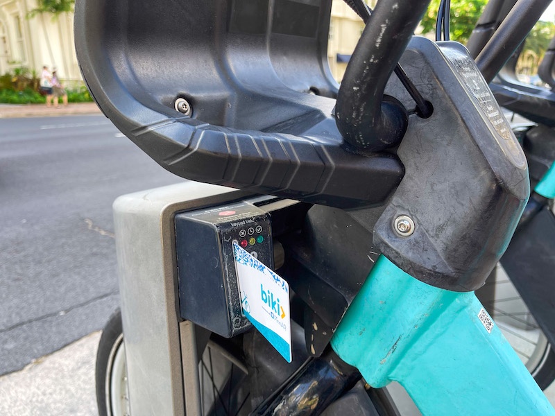 Biki card reader